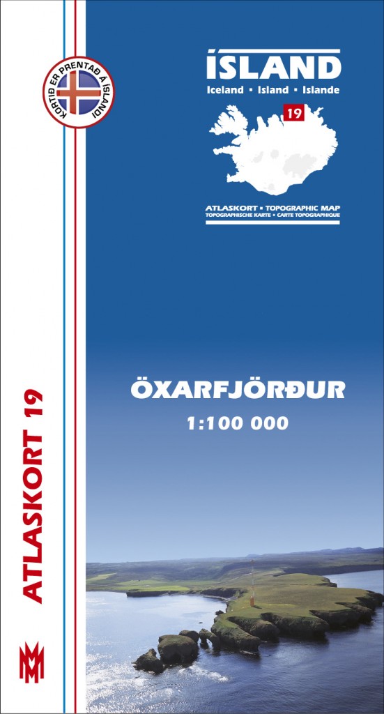 Atlaskort 19 - Öxarfjörður