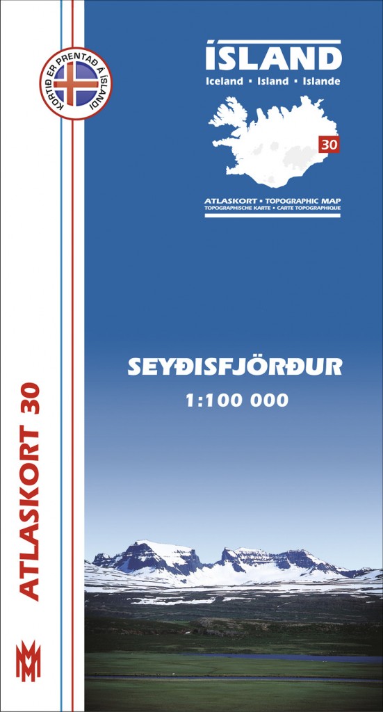 Atlaskort 30 - Seyðisfjörður