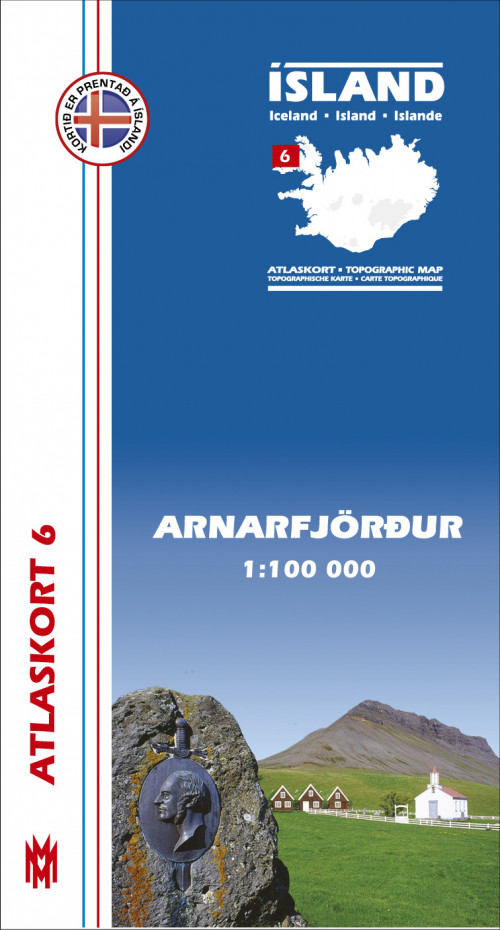 Atlaskort 6 - Arnarfjörður