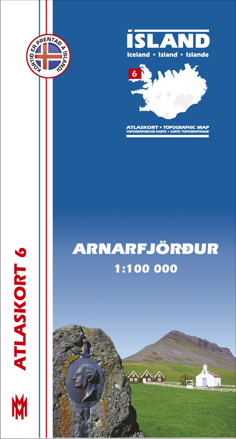 Atlaskort 6 - Arnarfjörður