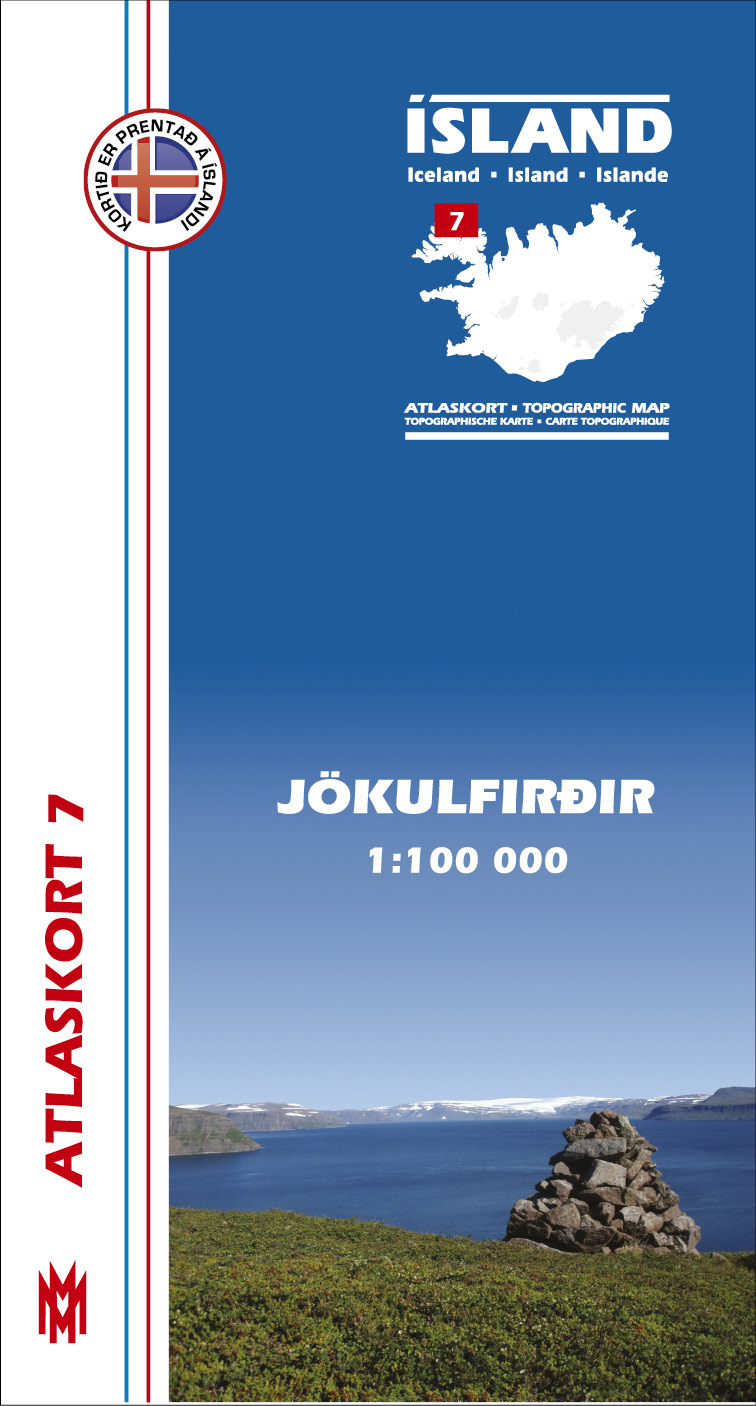Atlaskort 7 - Jökulfirðir
