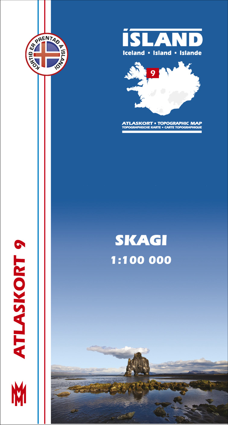 Atlaskort 9 - Skagi