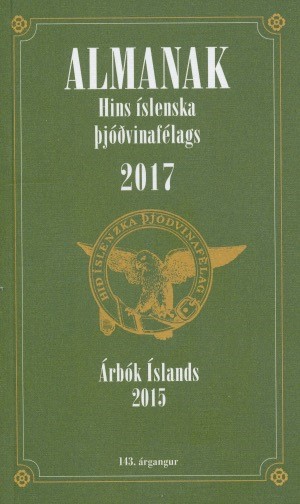 Almanak hins íslenska þjóðvinafélags – 2017