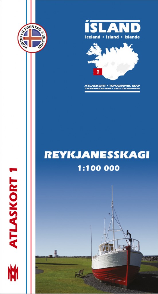 Atlaskort 1 - Reykjanesskagi
