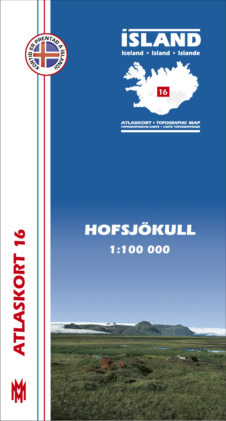 Atlaskort - Hofsjökull