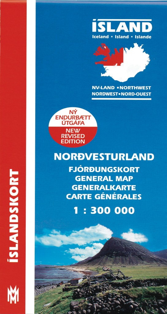Fjórðungskort Norðvesturland