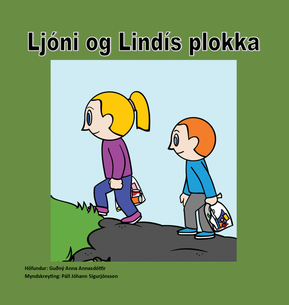 Ljóni og Lindís plokka