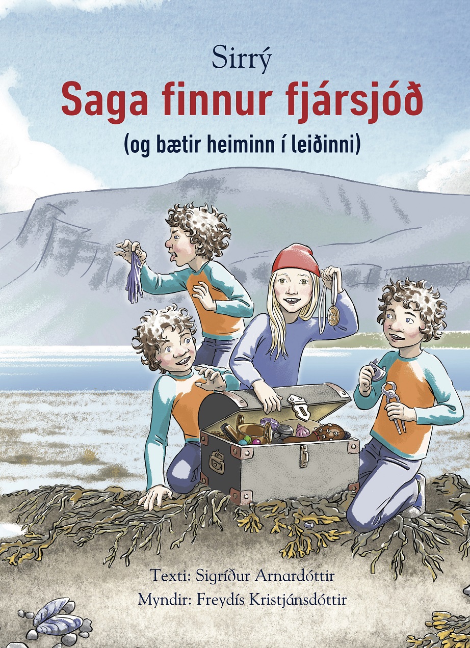 Saga finnur fjársjóð - frontur