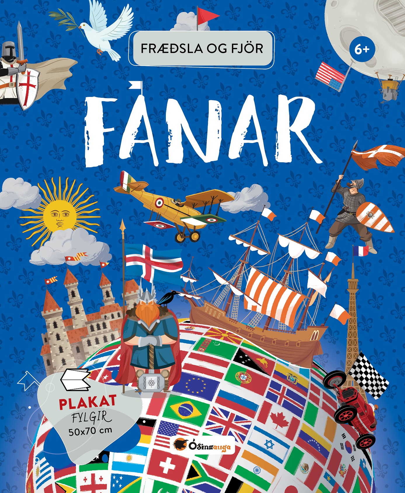 Fræðsla og fjör: Fánar – Forlagið bókabúð