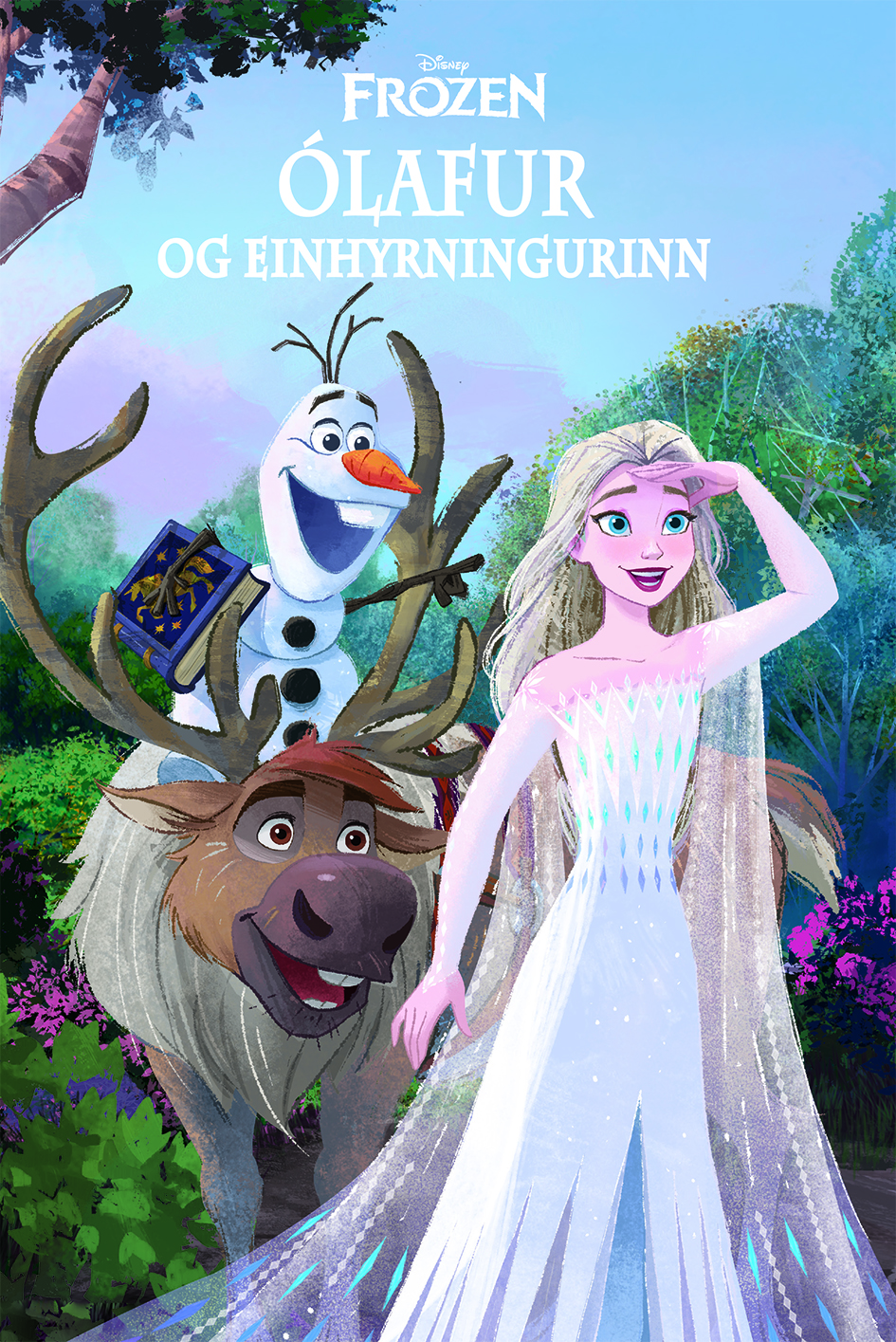Frozen_Ólafur og einhyrningurinn_kápa