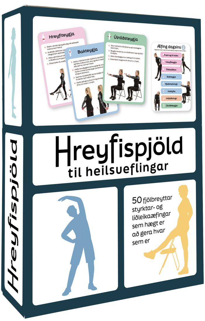 Hreyfispjöld til heilsueflingar – Forlagið bókabúð