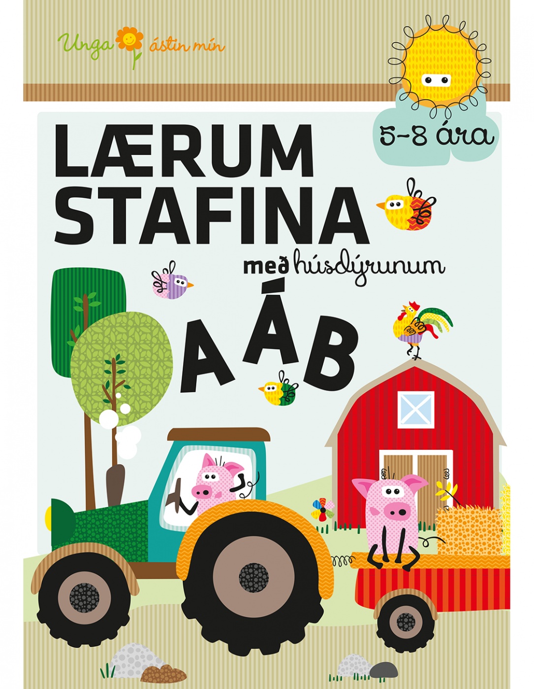 lærum stafina með